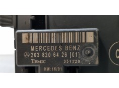 Recambio de modulo electronico para mercedes clase c (w203) sportcoupe c 180 (203.735) referencia OEM IAM 2038206426   2