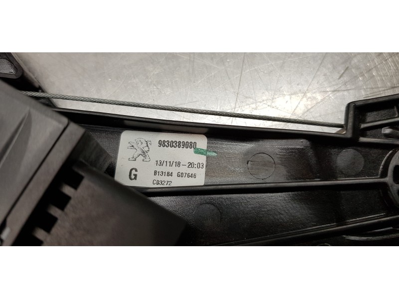 Recambio de elevalunas trasero izquierdo para peugeot 3008 active referencia OEM IAM 9830389080   Recambio de elevalunas trasero izquierdo para peugeot 3008 active referencia OEM IAM 9830389080