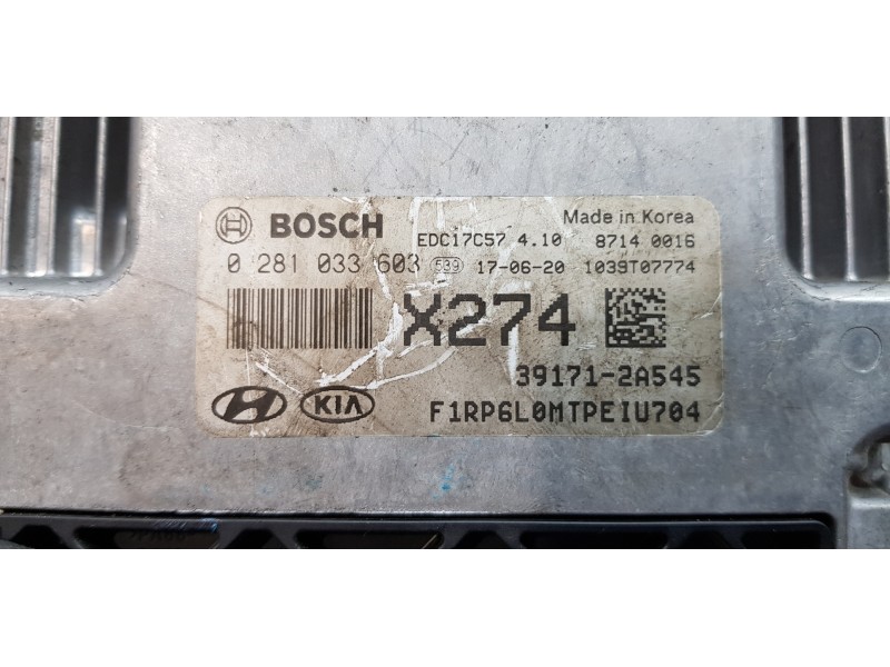 Recambio de centralita motor uce para kia carens ( ) basic referencia OEM IAM 391712A545   Recambio de centralita motor uce para kia carens ( ) basic referencia OEM IAM 391712A545