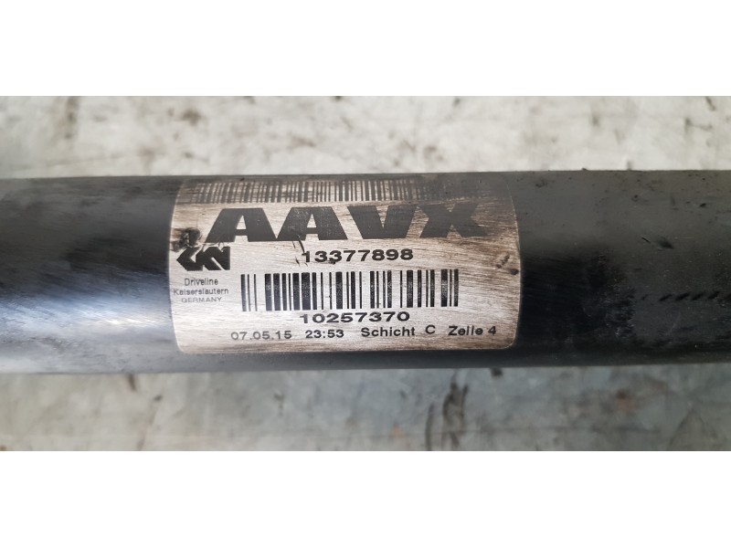 Recambio de transmision delantera derecha para opel zafira tourer excellence referencia OEM IAM 13377898   Recambio de transmision delantera derecha para opel zafira tourer excellence referencia OEM IAM 13377898