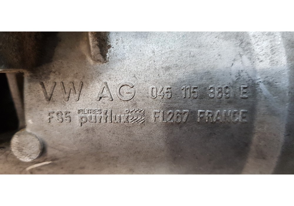 Recambio de enfriador aceite motor para audi a4 avant (8e) 2.0 tdi referencia OEM IAM 045115389E   Recambio de enfriador aceite motor para audi a4 avant (8e) 2.0 tdi referencia OEM IAM 045115389E