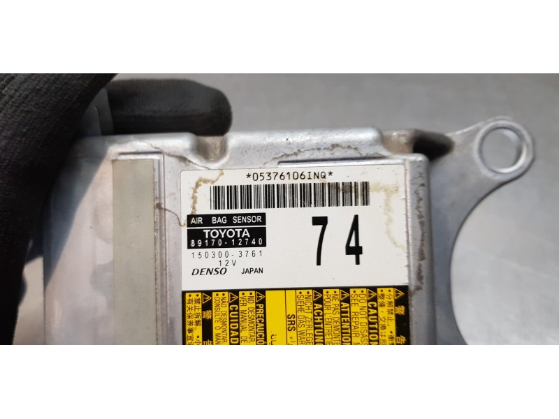 Recambio de centralita airbag para toyota auris hybrid active referencia OEM IAM 8917012740   Recambio de centralita airbag para toyota auris hybrid active referencia OEM IAM 8917012740