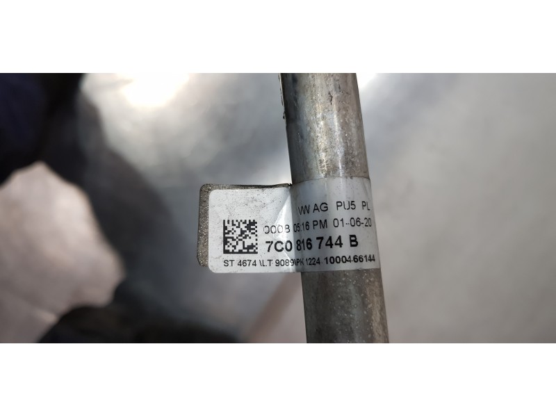 Recambio de tubos aire acondicionado para volkswagen crafter kasten (sy) furgón 35 bl ta fwd referencia OEM IAM 7C0816744B  