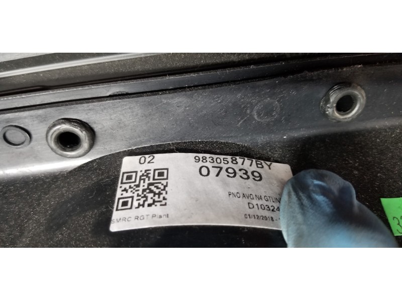 Recambio de guarnecido tapizado puerta delantera izquierda para peugeot 3008 active referencia OEM IAM 98305877BY   Recambio de guarnecido tapizado puerta delantera izquierda para peugeot 3008 active referencia OEM IAM 98305877BY