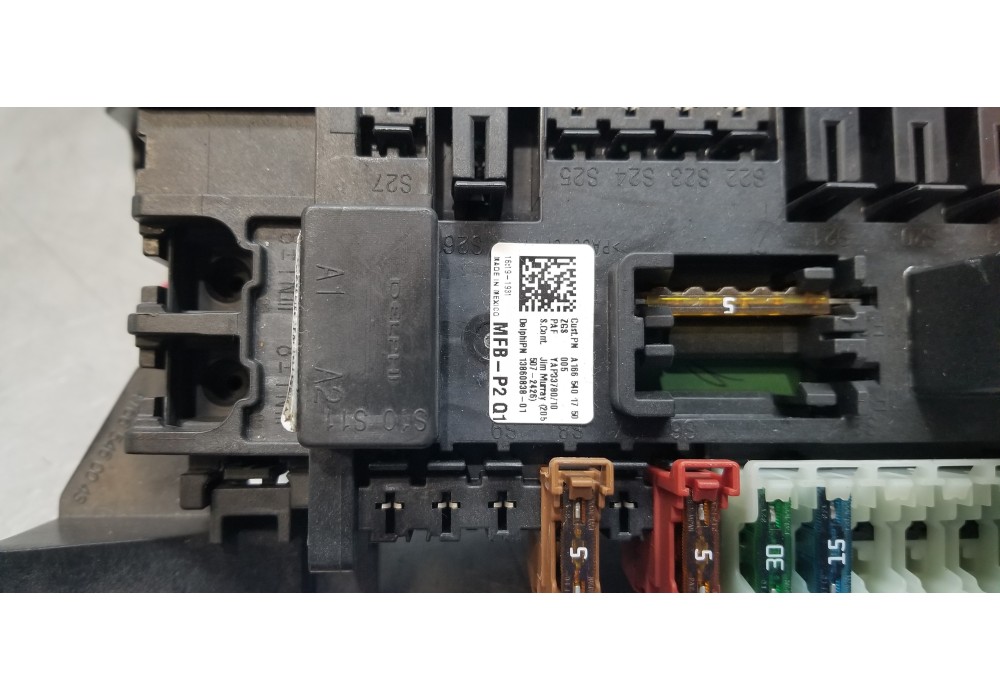 Recambio de caja reles / fusibles para mercedes clase m (w166) ml 350 bluetec (166.004) referencia OEM IAM A1665401750  