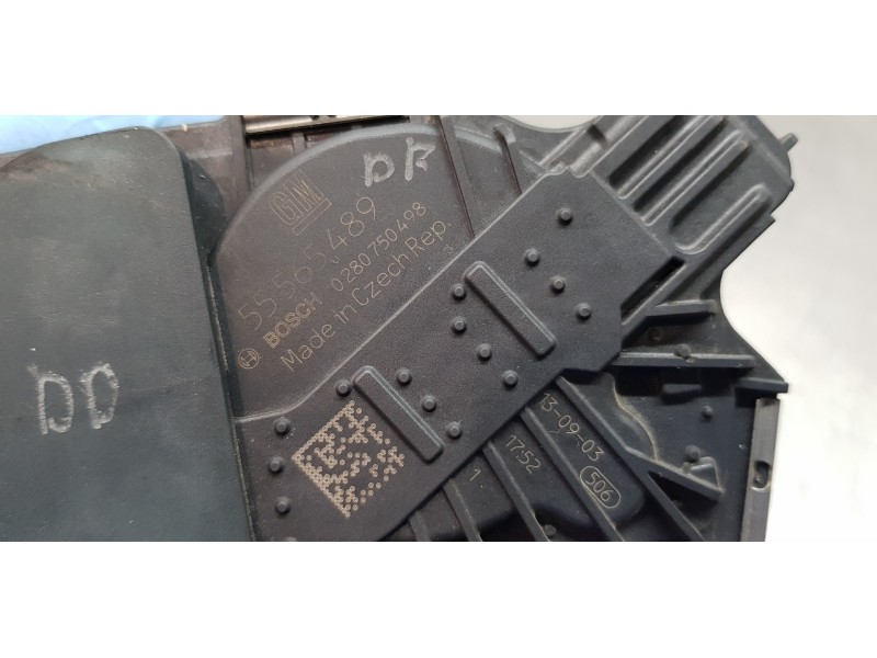 Recambio de caja mariposa para opel zafira tourer edition referencia OEM IAM 55565489 0280750498  Recambio de caja mariposa para opel zafira tourer edition referencia OEM IAM 55565489 0280750498