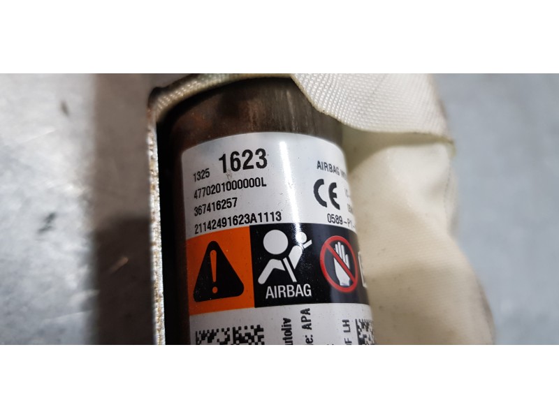 Recambio de airbag cortina delantero izquierdo para opel zafira tourer selective referencia OEM IAM 13251623  