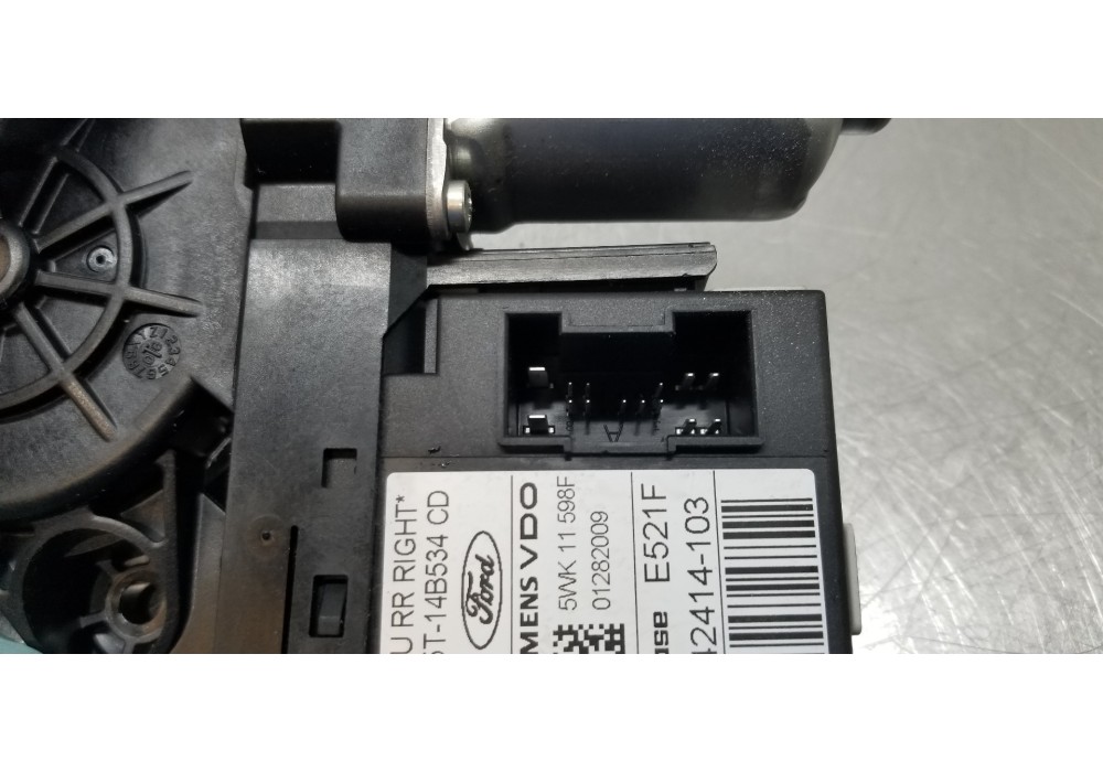 Recambio de motor elevalunas trasero derecho para ford kuga (cbv) titanium referencia OEM IAM 1767048 7M5T14B534CD 7M5T14D218ZC