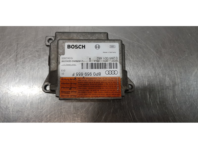 Recambio de centralita airbag para audi a3 (8p) 2.0 fsi ambiente referencia OEM IAM 8P0959655F 0285001482 