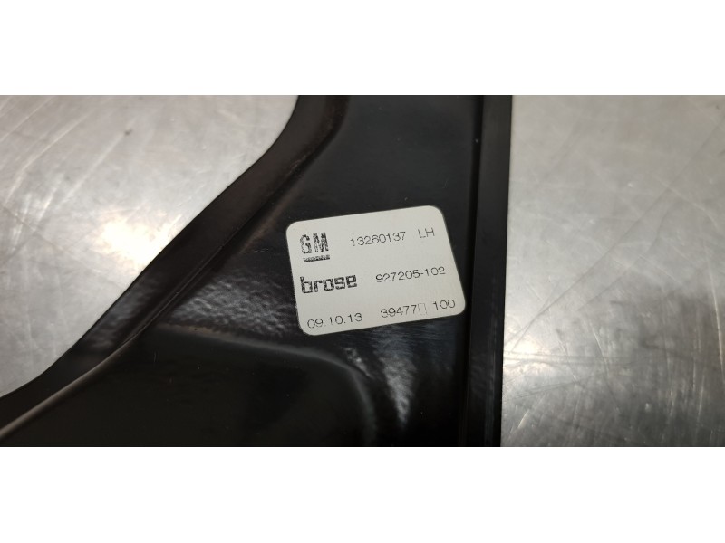 Recambio de elevalunas delantero izquierdo para opel zafira tourer edition referencia OEM IAM 13369285 13260137  Recambio de elevalunas delantero izquierdo para opel zafira tourer edition referencia OEM IAM 13369285 13260137