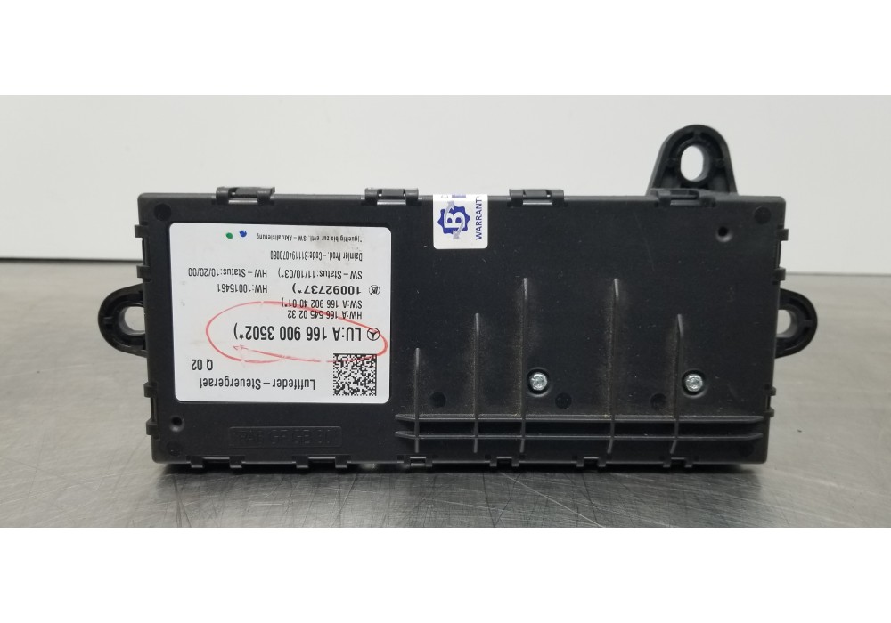 Recambio de modulo electronico para mercedes clase m (w166) ml 350 bluetec (166.004) referencia OEM IAM A1669003502  