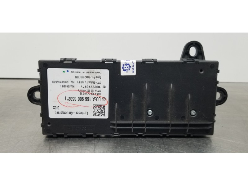 Recambio de modulo electronico para mercedes clase m (w166) ml 350 bluetec (166.004) referencia OEM IAM A1669003502  