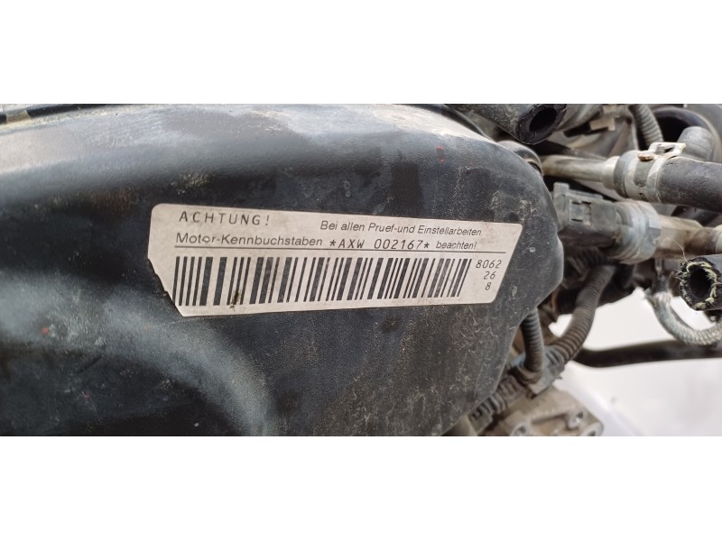 Recambio de motor completo para audi a3 (8p) 2.0 fsi ambiente referencia OEM IAM AXW   Recambio de motor completo para audi a3 (8p) 2.0 fsi ambiente referencia OEM IAM AXW