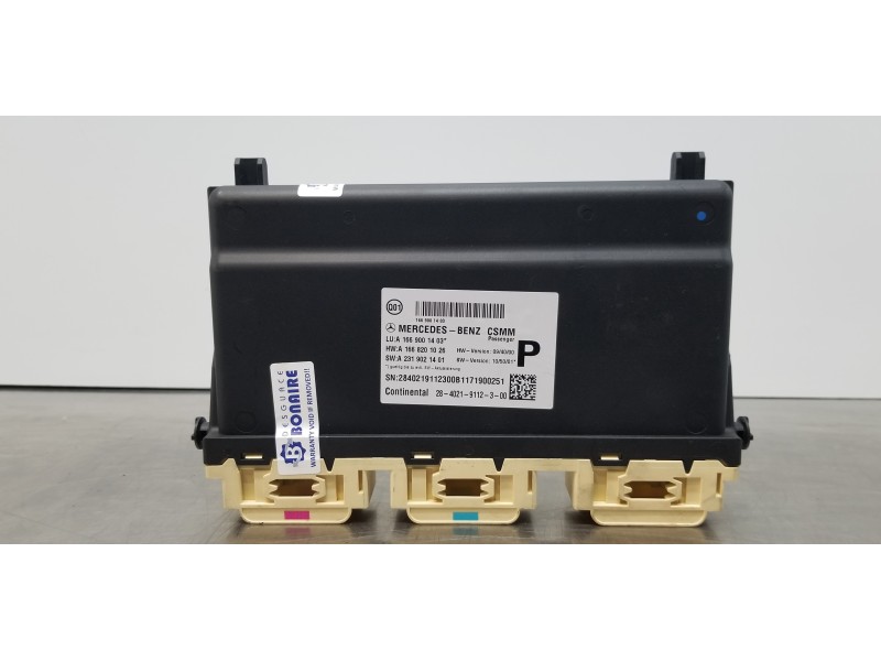 Recambio de modulo electronico para mercedes clase m (w166) ml 350 bluetec (166.004) referencia OEM IAM A1669001403  