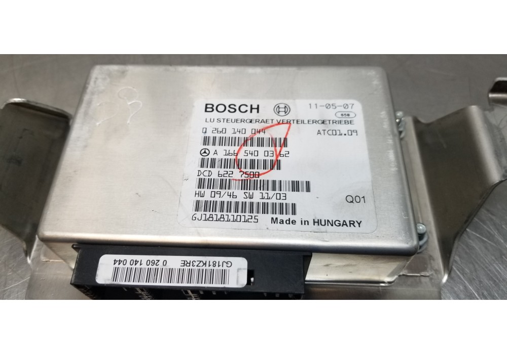 Recambio de modulo electronico para mercedes clase m (w166) ml 350 bluetec (166.004) referencia OEM IAM A1665400362  