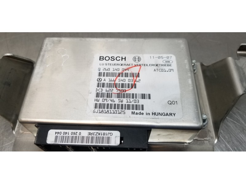 Recambio de modulo electronico para mercedes clase m (w166) ml 350 bluetec (166.004) referencia OEM IAM A1665400362  