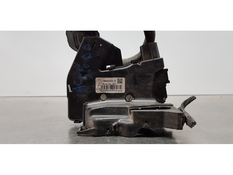 Recambio de cerradura puerta delantera derecha para renault scenic iv grand zen referencia OEM IAM 805023720R  
