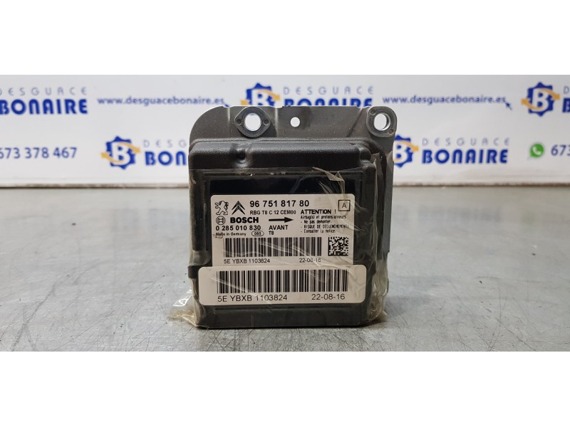 Recambio de kit airbag para peugeot 5008 allure referencia OEM IAM 9675181780  