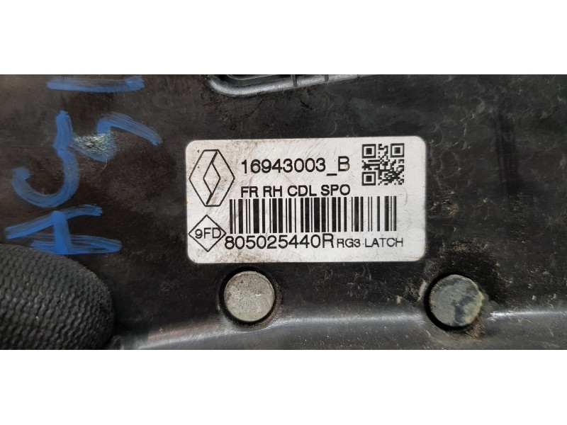 Recambio de cerradura puerta delantera derecha para renault scenic iv grand zen referencia OEM IAM 805023720R  