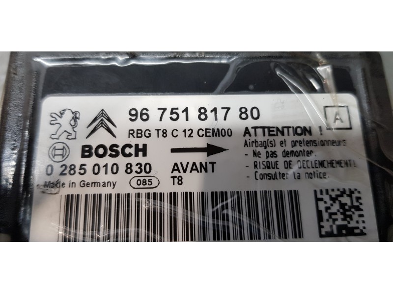 Recambio de kit airbag para peugeot 5008 allure referencia OEM IAM 9675181780  