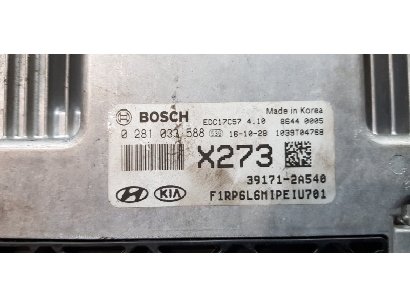 Recambio de centralita motor uce para kia carens ( ) basic referencia OEM IAM 391712A540  