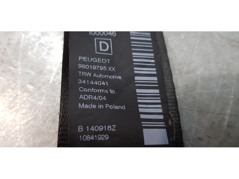 Recambio de kit airbag para peugeot 5008 allure referencia OEM IAM 9675181780  