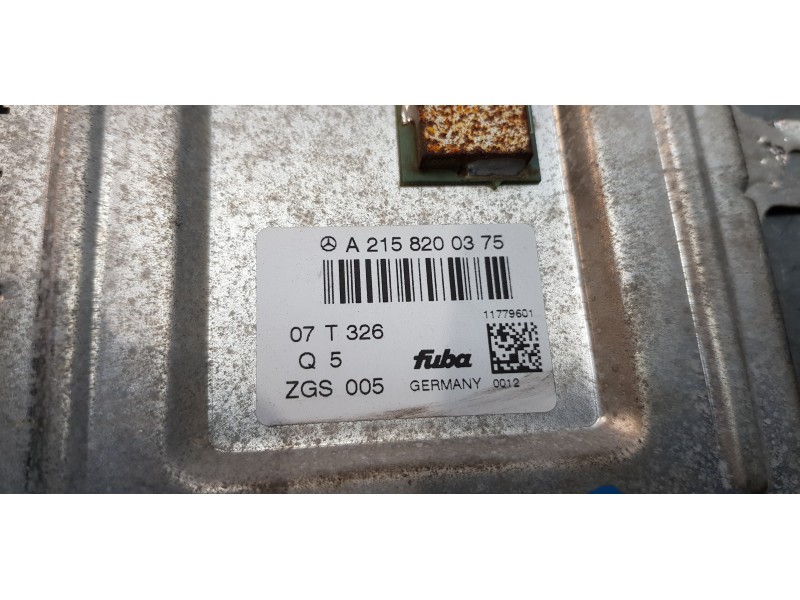 Recambio de modulo electronico para mercedes clase clk (w209) cabrio 350 (209.456) referencia OEM IAM A2158200375  