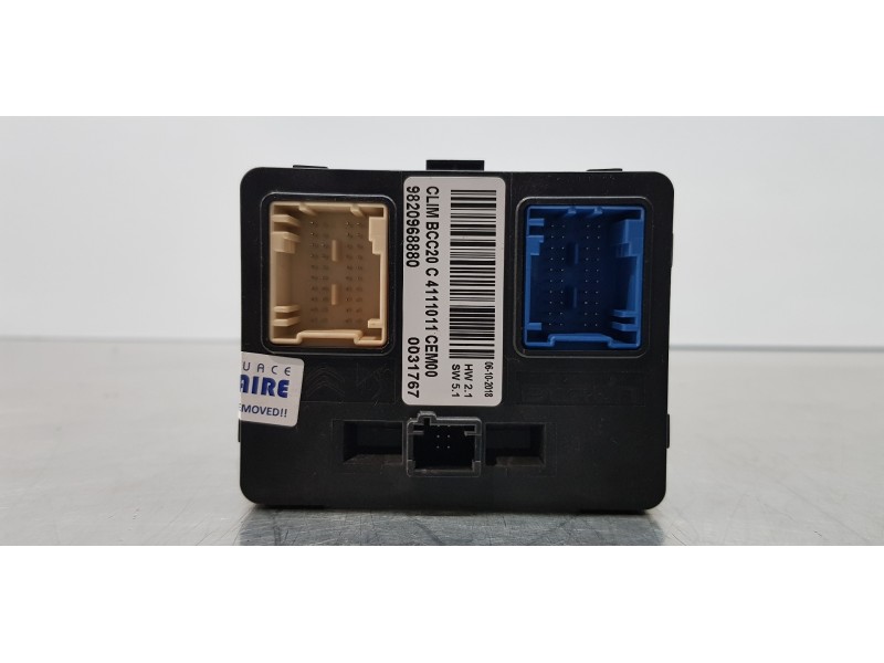 Recambio de centralita calefaccion para peugeot 3008 active referencia OEM IAM 9820968880   Recambio de centralita calefaccion para peugeot 3008 active referencia OEM IAM 9820968880