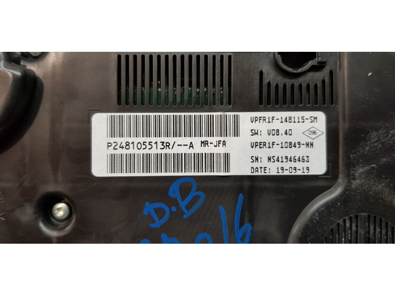Recambio de cuadro instrumentos para renault scenic iv grand zen referencia OEM IAM 248105513R  