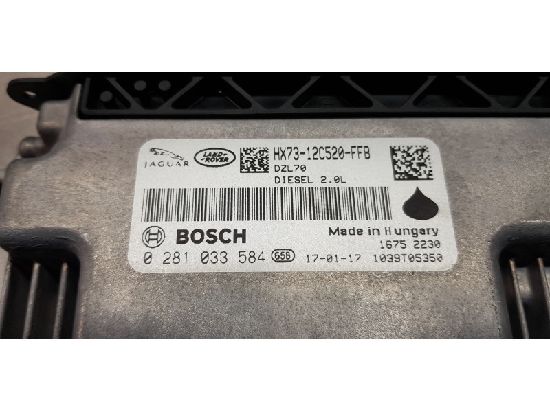 Recambio de centralita motor uce para land rover discovery sport pure referencia OEM IAM HX7312C520FFB LR088575 0281033584
