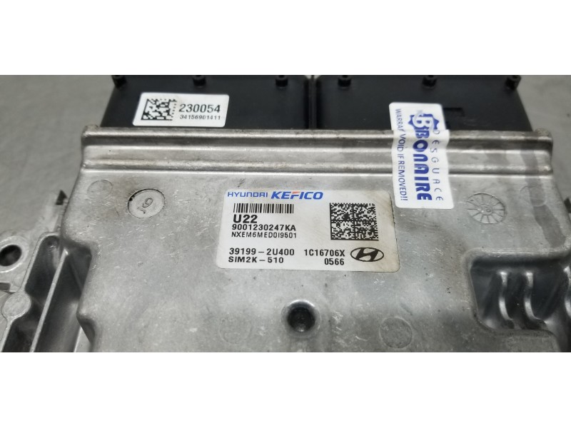 Recambio de centralita motor uce para hyundai tucson klass referencia OEM IAM 391992U400  