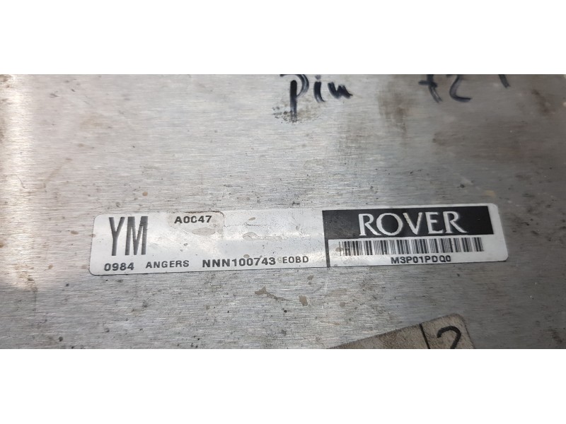 Recambio de centralita motor uce para mg rover serie 45 (t/rt) classic referencia OEM IAM NNW006250  