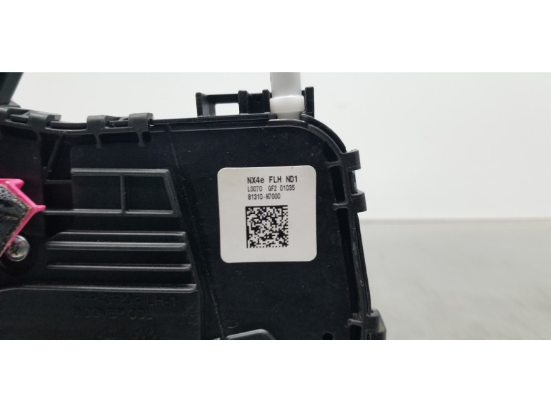 Recambio de cerradura puerta delantera izquierda para hyundai tucson klass referencia OEM IAM 81310N7000  