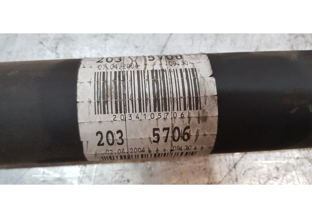 Recambio de transmision central para mercedes clase clk (w209) cabrio 200 compressor (209.442) referencia OEM IAM 2034105706   Recambio de transmision central para mercedes clase clk (w209) cabrio 200 compressor (209.442) referencia OEM IAM 2034105706