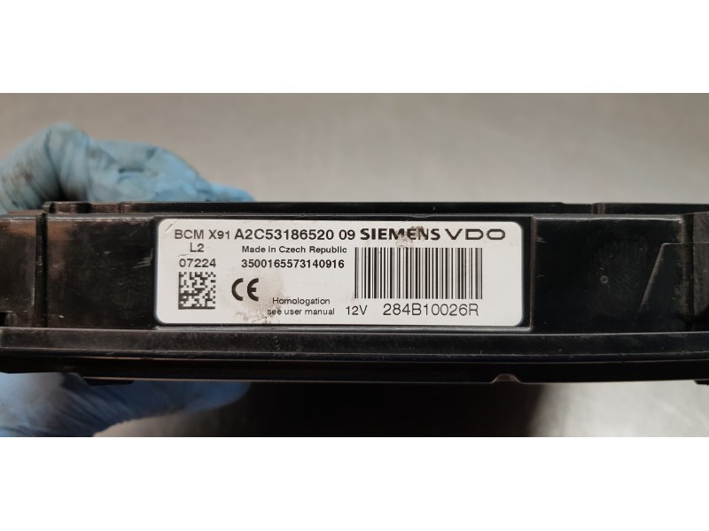 Recambio de modulo confort para renault laguna iii expression referencia OEM IAM 284B10026R A2C53186520  Recambio de modulo confort para renault laguna iii expression referencia OEM IAM 284B10026R A2C53186520