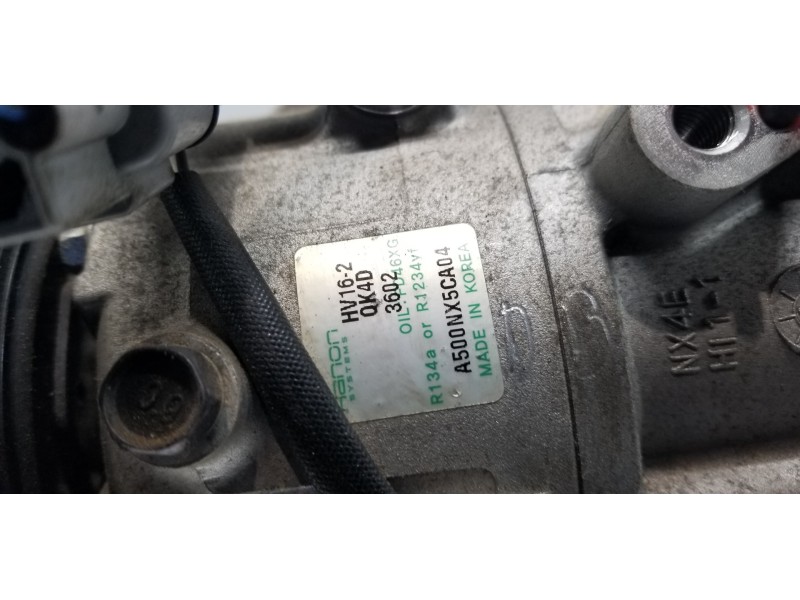 Recambio de compresor aire acondicionado para hyundai tucson klass referencia OEM IAM 97701N7000  