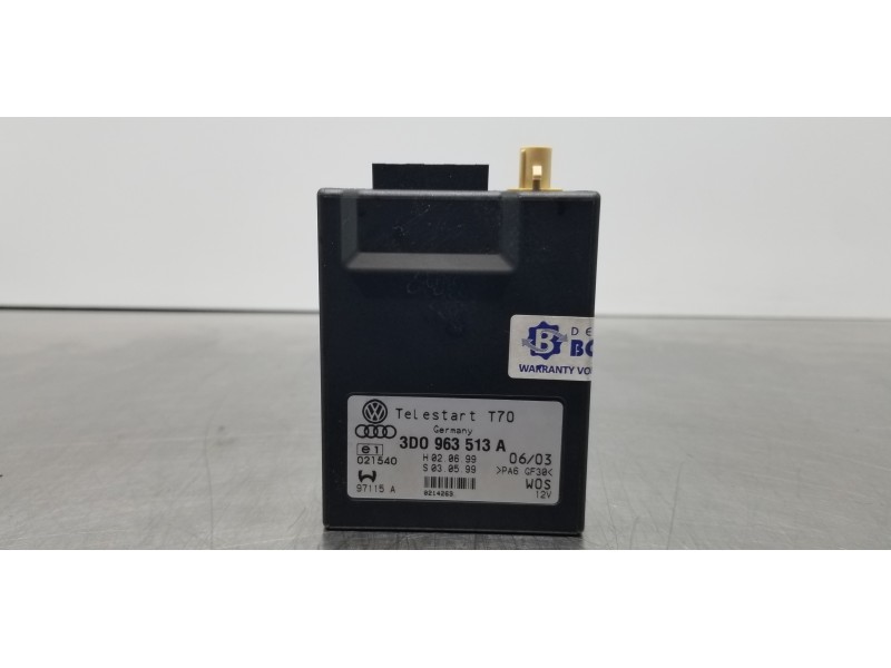 Recambio de modulo electronico para audi a8 (4e2) 4.2 quattro referencia OEM IAM 3D0963513A  