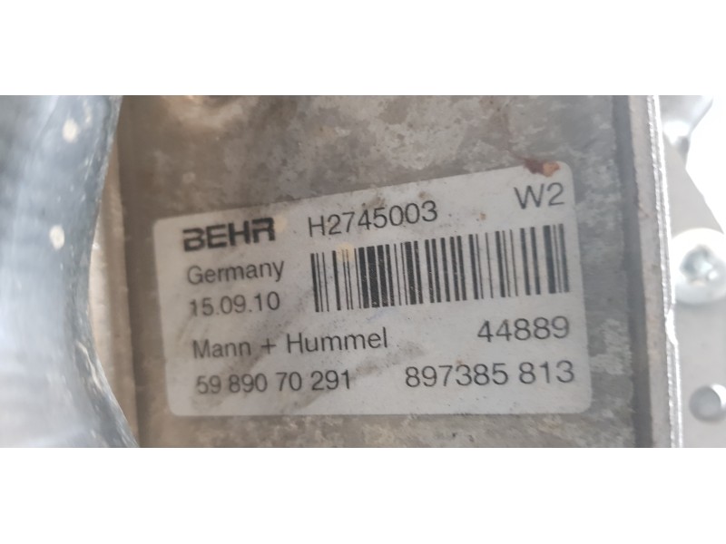 Recambio de soporte filtro aceite para opel meriva b enjoy referencia OEM IAM H2745003   Recambio de soporte filtro aceite para opel meriva b enjoy referencia OEM IAM H2745003