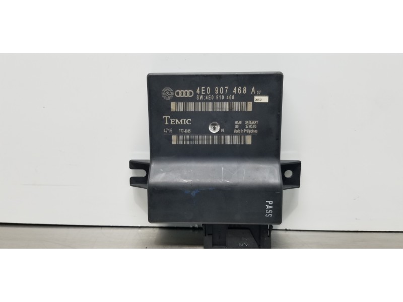 Recambio de modulo electronico para audi a8 (4e2) 4.2 quattro referencia OEM IAM 4E0907468A 4E0910468 