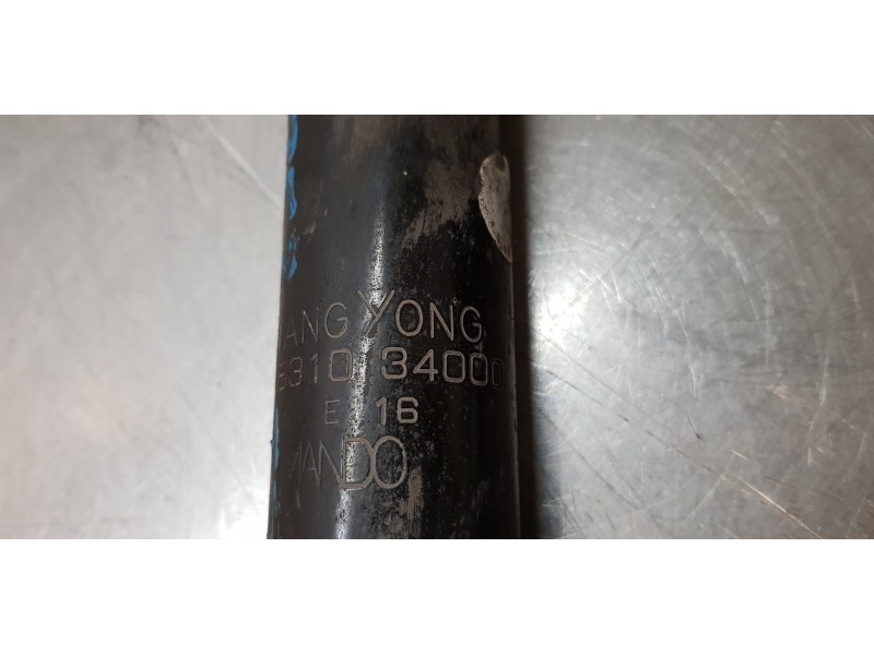 Recambio de amortiguador trasero izquierdo para ssangyong korando premium 4x2 referencia OEM IAM 4531034000   Recambio de amortiguador trasero izquierdo para ssangyong korando premium 4x2 referencia OEM IAM 4531034000