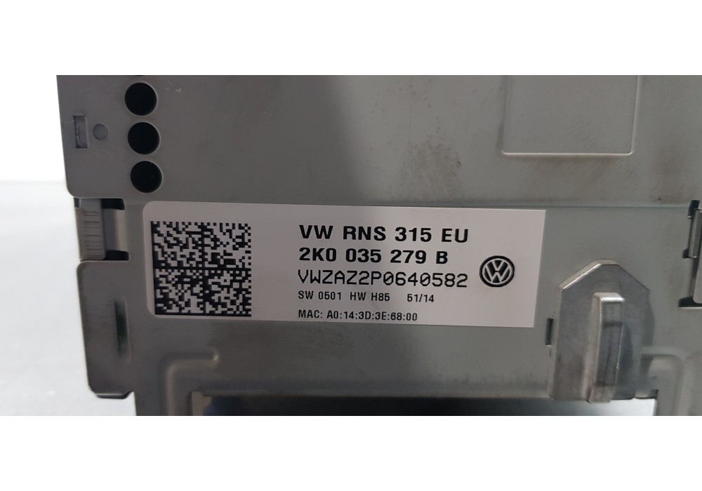 Recambio de sistema navegacion gps para volkswagen t5 bus (7e) caravelle comfortline lang 4motion referencia OEM IAM 2K0035279B 