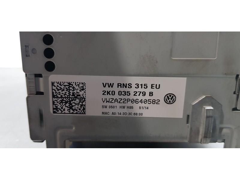 Recambio de sistema navegacion gps para volkswagen t5 bus (7e) caravelle comfortline lang 4motion referencia OEM IAM 2K0035279B 