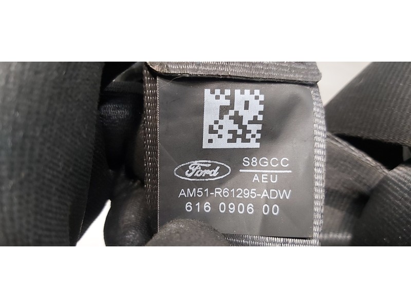 Recambio de cinturon seguridad delantero izquierdo para ford c-max trend referencia OEM IAM 1846141 AM51R61295ADW 