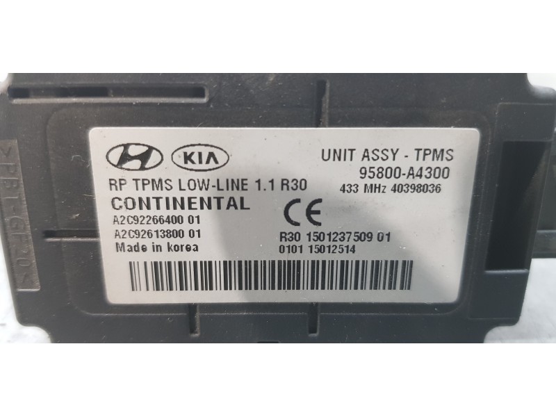 Recambio de modulo electronico para kia carens ( ) concept referencia OEM IAM 95800A4300   Recambio de modulo electronico para kia carens ( ) concept referencia OEM IAM 95800A4300
