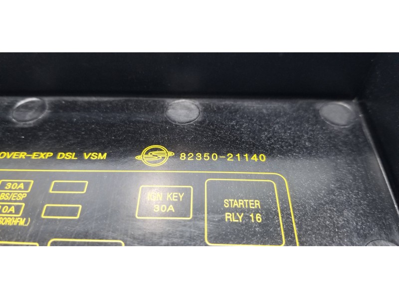 Recambio de caja reles / fusibles para ssangyong rodius xdi referencia OEM IAM 8235021050 8235021140 