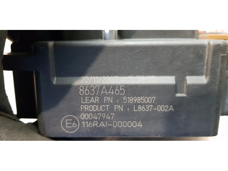 Recambio de caja reles / fusibles para mitsubishi lancer berlina (cy0) intense referencia OEM IAM 8637A465   Recambio de caja reles / fusibles para mitsubishi lancer berlina (cy0) intense referencia OEM IAM 8637A465