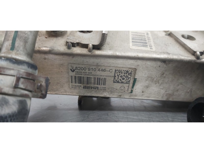 Recambio de enfriador egr para renault master kasten l3h2 hka 3,5t referencia OEM IAM 8200910446   Recambio de enfriador egr para renault master kasten l3h2 hka 3,5t referencia OEM IAM 8200910446