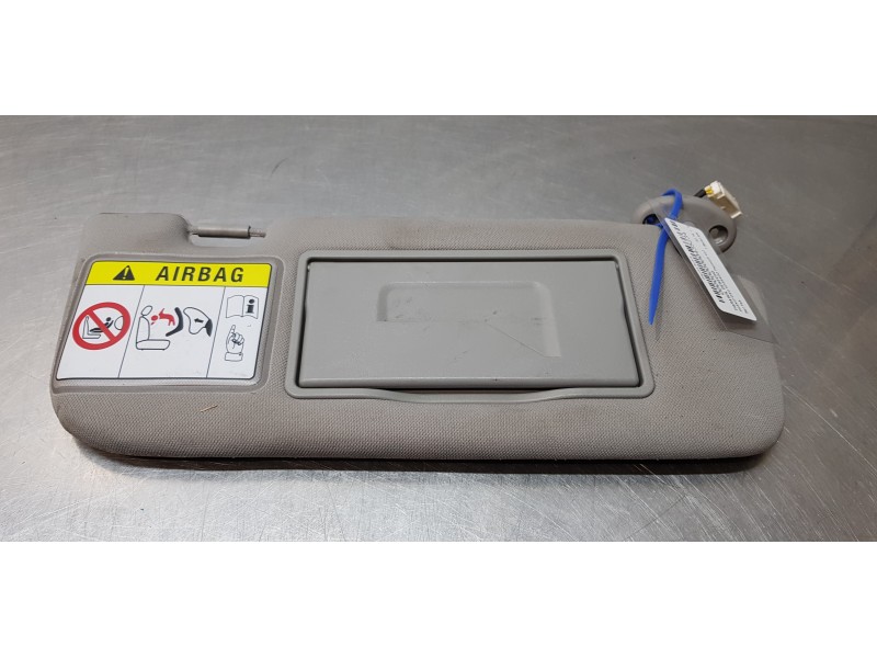 Recambio de parasol derecho para ssangyong korando premium 4x2 referencia OEM IAM 7614034113ACE   Recambio de parasol derecho para ssangyong korando premium 4x2 referencia OEM IAM 7614034113ACE