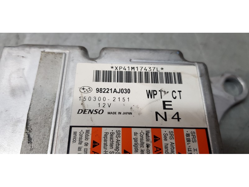 Recambio de centralita airbag para subaru legacy kombi/outback b14 premium referencia OEM IAM 98221AJ030   Recambio de centralita airbag para subaru legacy kombi/outback b14 premium referencia OEM IAM 98221AJ030