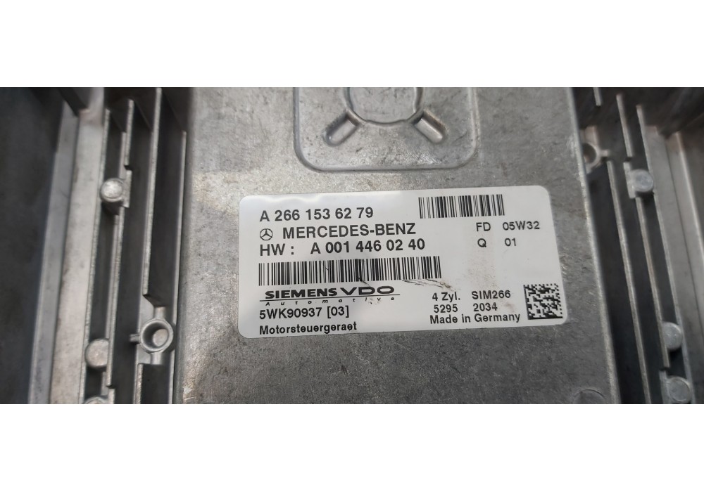 Recambio de centralita motor uce para mercedes clase a (w169) a 170 (169.332) referencia OEM IAM A2661536279   Recambio de centralita motor uce para mercedes clase a (w169) a 170 (169.332) referencia OEM IAM A2661536279